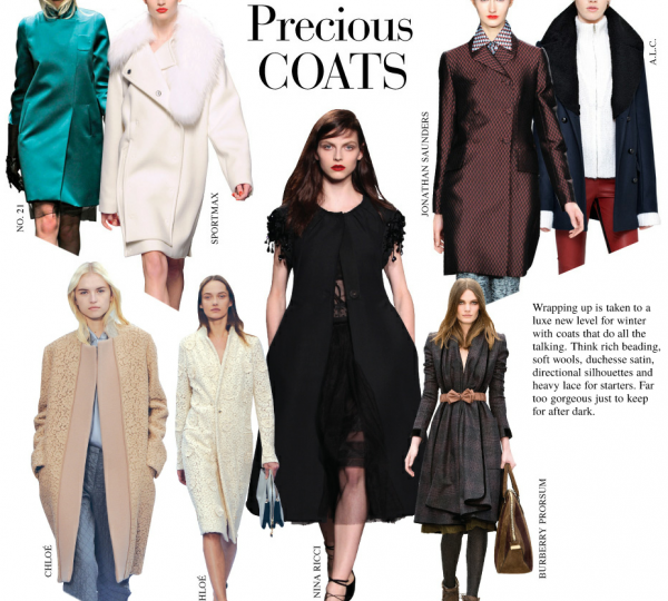 A/W 2012 Trend: Precious Coats