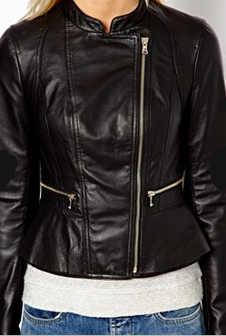 leather-peplum-biker jacket