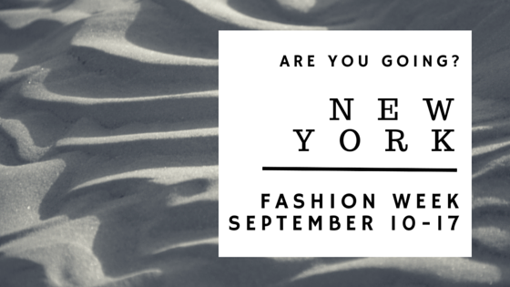 NYFW, new york fashion week