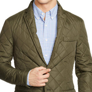 quilted sport coat men's outerwear