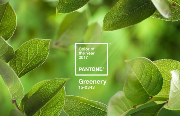 Pantone 2017 Color of the Year – Greenery