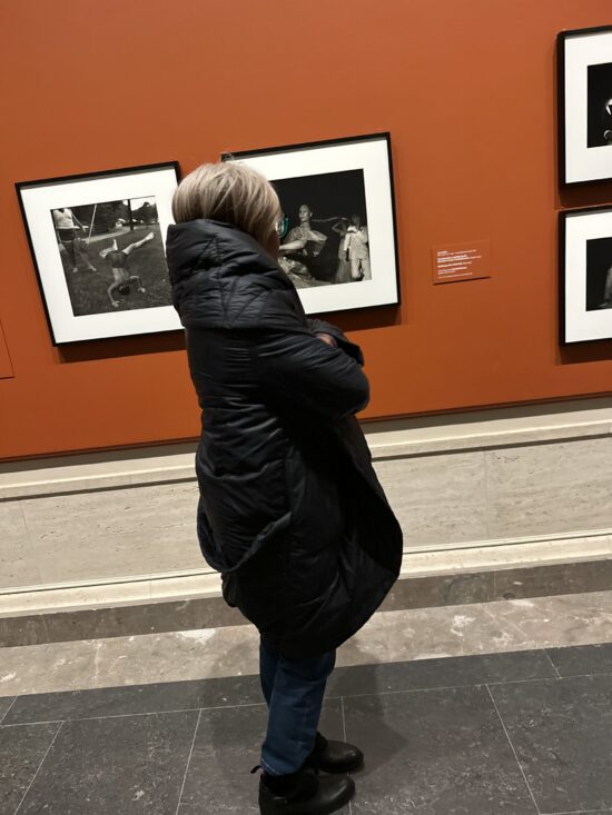 black girl wearing winter coat